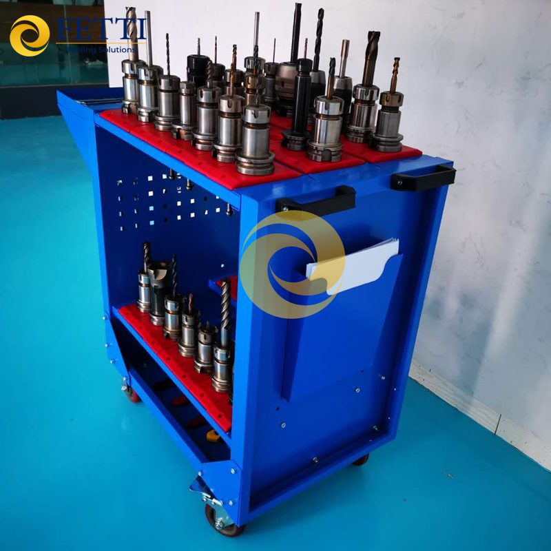 Armarios para herramientas de corte CNC FETTI BT30 BT40, portaherramientas, carro de herramientas de almacenamiento - Imagen 3