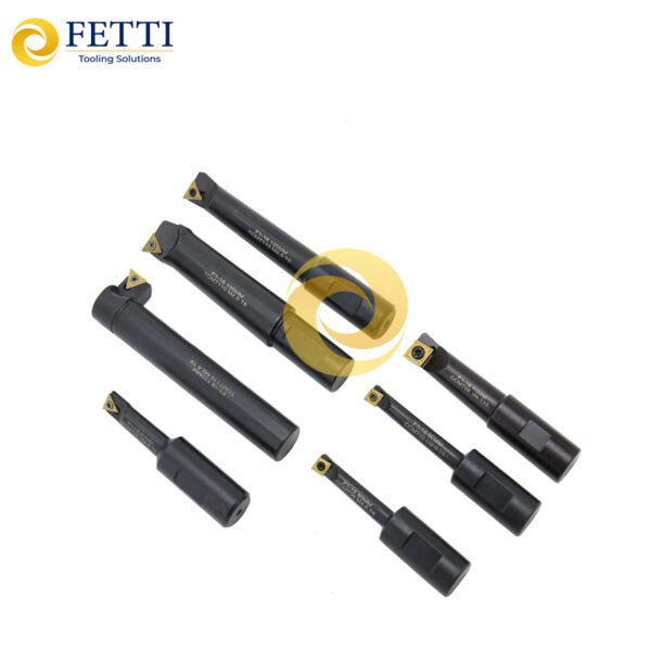 Barra de mandrinar intercambiable FETTI F1-18mm, 7 piezas, para vástagos de cabezal de mandrinar FETTI