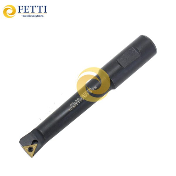Barras de mandrinar de carburo intercambiables CNC, insertos de carburo, portaherramientas, barra de mandrinar para torneado de agujeros interiores FETTI