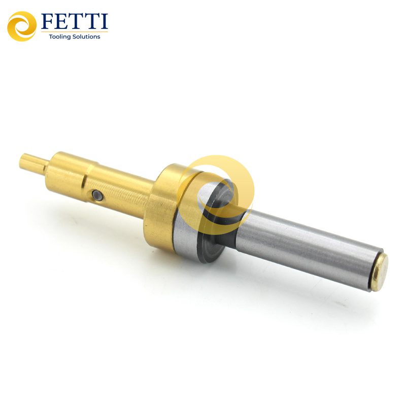 Buscador de bordes de máquina CNC FETTI CE430 no magnético de titanio amarillo - Imagen 3