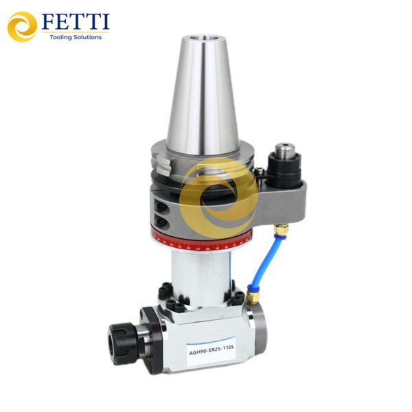 Cabezal de fresado angular FETTI para cabezal angular CNC AG90 Er16 Er25 Er32