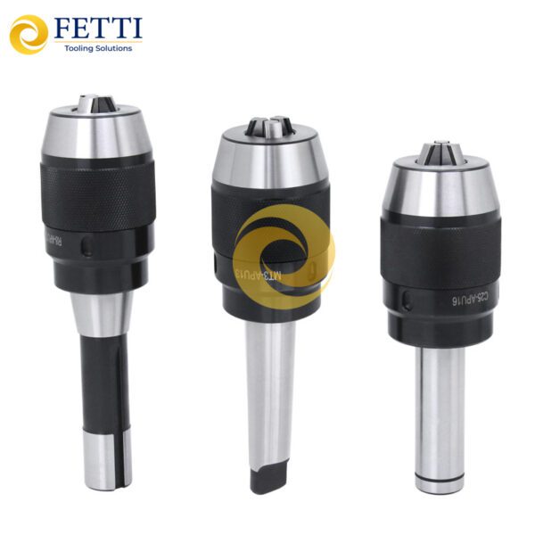 Fresado CNC FETTI Cat40 BT40 R8 MTA3 Cono Morse APU13 de 16 mm con portabrocas sin llave integrados