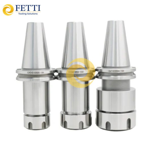 Husillo portaherramientas FETTI CAT40 ER32 Accesorios de torno para máquina mandrinadora de centro de mecanizado CNC Portaherramientas CAT40 Mandril de pinza