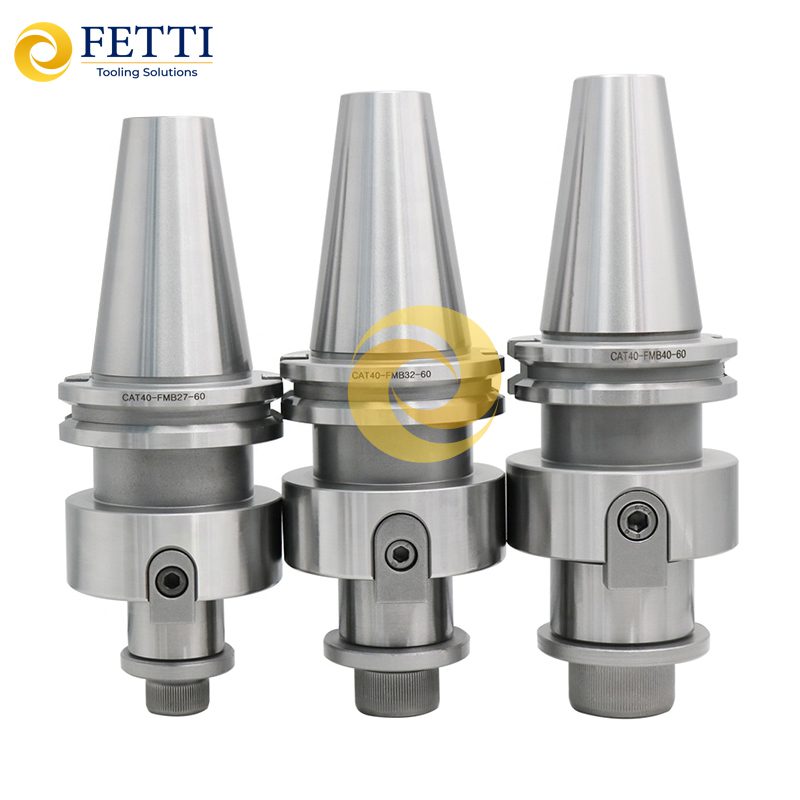 Husillo portaherramientas FETTI CAT40 FMB Accesorios de torno para máquina herramienta mandrinadora de centro de mecanizado CNC Mandril de fresado frontal CAT40