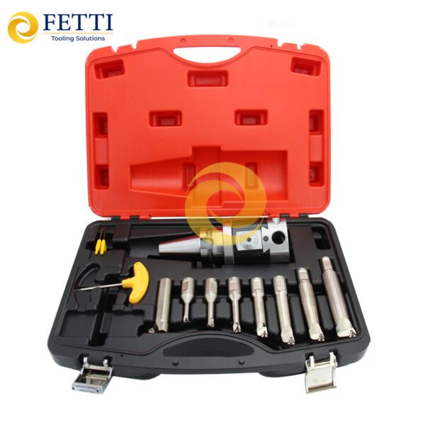 Juego de cabezales de mandrinado de alta precisión FETTI NBH2084, cabezal de mandrinado ajustable de precisión de 0,005 mm con mandril de mandrinado BT30, BT40, BT50, NT30, NT40 y NT50