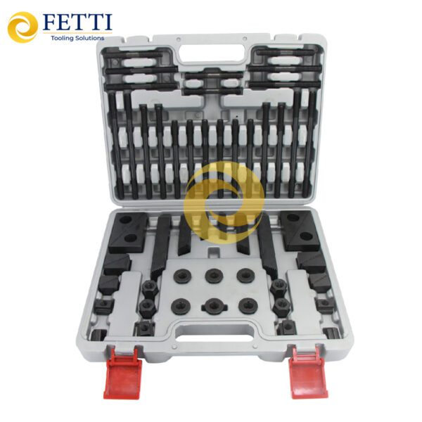 Kit de sujeción de acero FETTI de alta calidad de 58 piezas M10 M12 M14