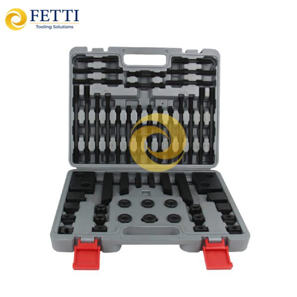 Kits de sujeción de acero FETTI Ck12 Ck14 Ck16 ​​Ck18 M12 M14 M16 M18 de 58 piezas