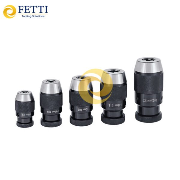 Mandriles de taladro sin llave con orificio cónico de 6 mm, 10 mm, 13 mm, 16 mm y 20 mm – FETTI