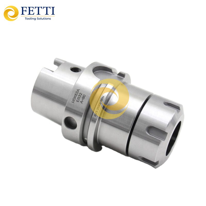 Portaherramientas FETTI DIN69893 – Portaherramientas HSK HSK63A APU13 APU16 – Portabrocas sin llave - Portaherramientas HSK - Portabrocas HSK - Imagen 2
