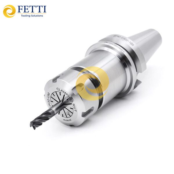 Portaherramientas de pinza para fresadora CNC BT40, BT30, ER25, ER32 y ER40 – FETTI