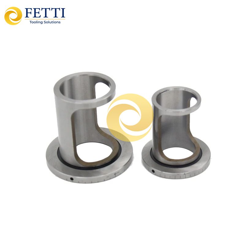 Portaherramientas de ruta de aceite FETTI con manguitos excéntricos reductores de fijación lateral 25-20 32-20 40-25 40-32 para taladro en U - Imagen 2
