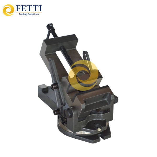 Tornillo de banco industrial de dos ángulos FETTI 160
